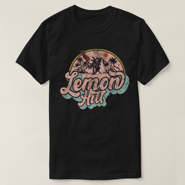 Camiseta Lemon Hill, Califórnia (Frente do Design)