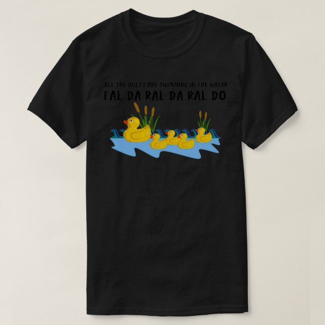 Camiseta Lemon Jelly Nice Weather For Ducks (Frente do Design)