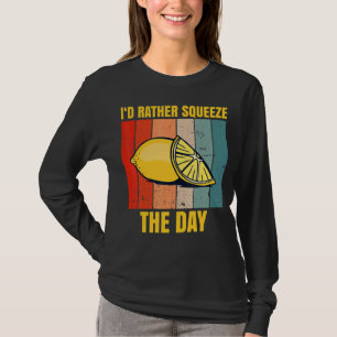 Camiseta Lemon Juice Boss Para Um Chefe De Pista De Leomand