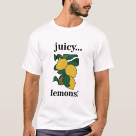 Camiseta Lemon Juicy Fruta Summer Party
