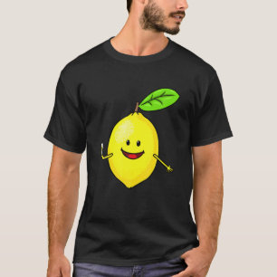 Camiseta Lemon Lemon Citrus Motif Funny Kids Summer Citrus