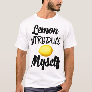 Camiseta Lemon Me Apresenta Fruto Amarelo Tropical De Verão