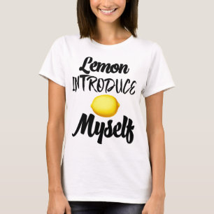 Camiseta Lemon Me Apresenta Fruto Amarelo Tropical De Verão