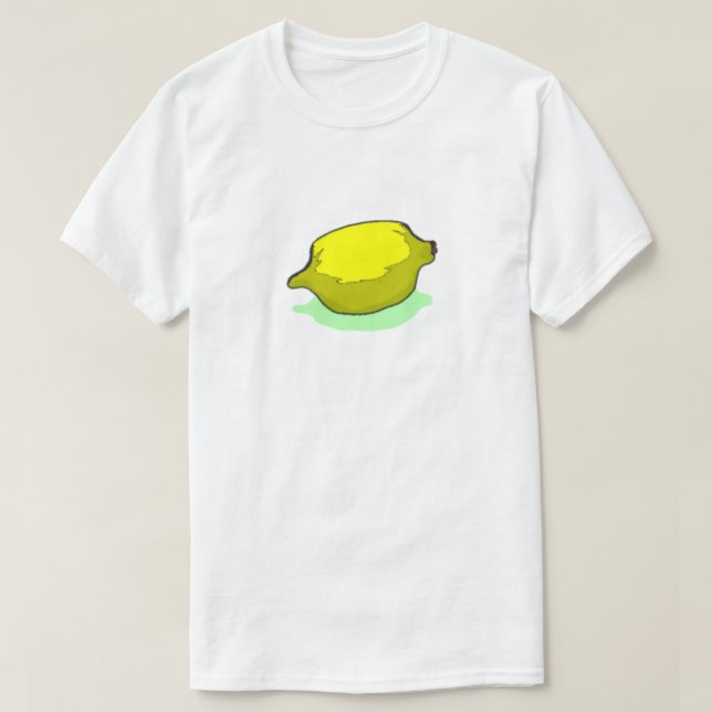 Camiseta Lemon Me Lpreguiçoso (Frente do Design)