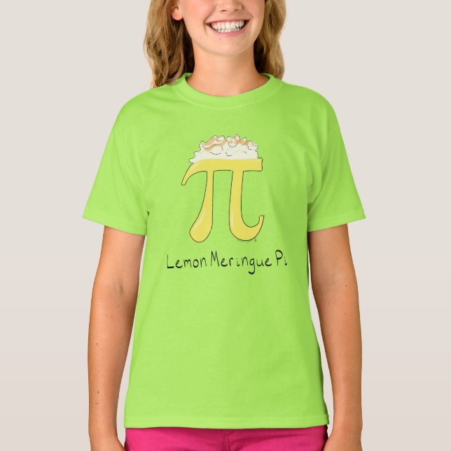 Camiseta Lemon Meringue Pi Cute Math Kid's T-Shirt (Frente)