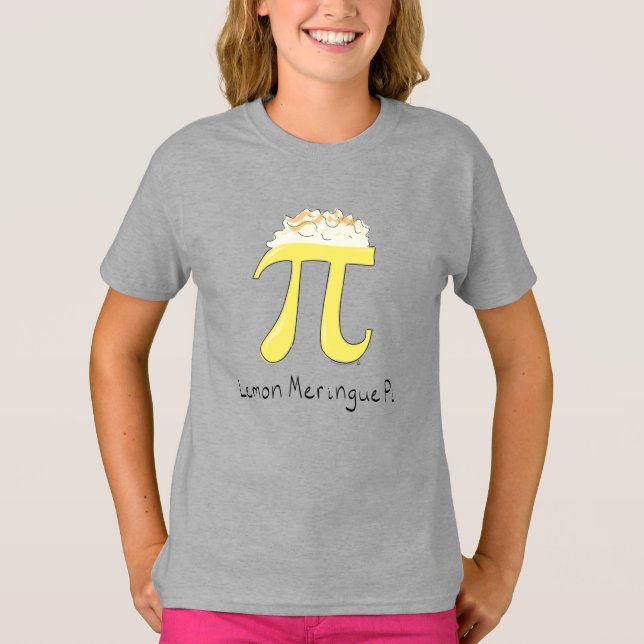 Camiseta Lemon Meringue Pi Cute Math Kid's T-Shirt (Frente)