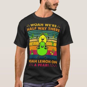 Camiseta Lemon On A Pear Classic As mulheres crianças Engra