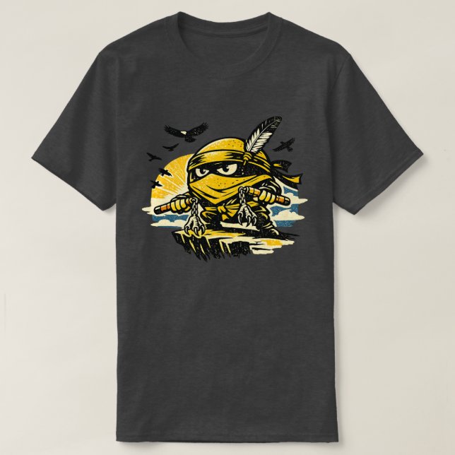 Camiseta Lemon Shinobi — Guardião dos Céus  (Frente do Design)