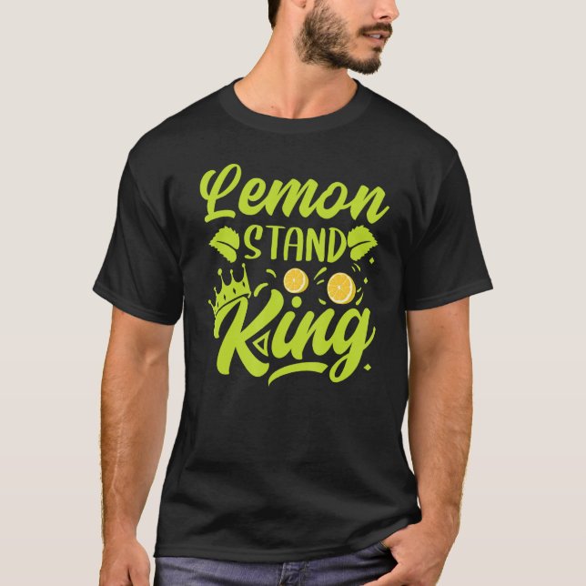 Camiseta Lemon Stand King  Lemonade Summer  Son  Nephew 1 (Frente)
