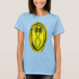 Camiseta Lemon Yellow Goddese Yoni