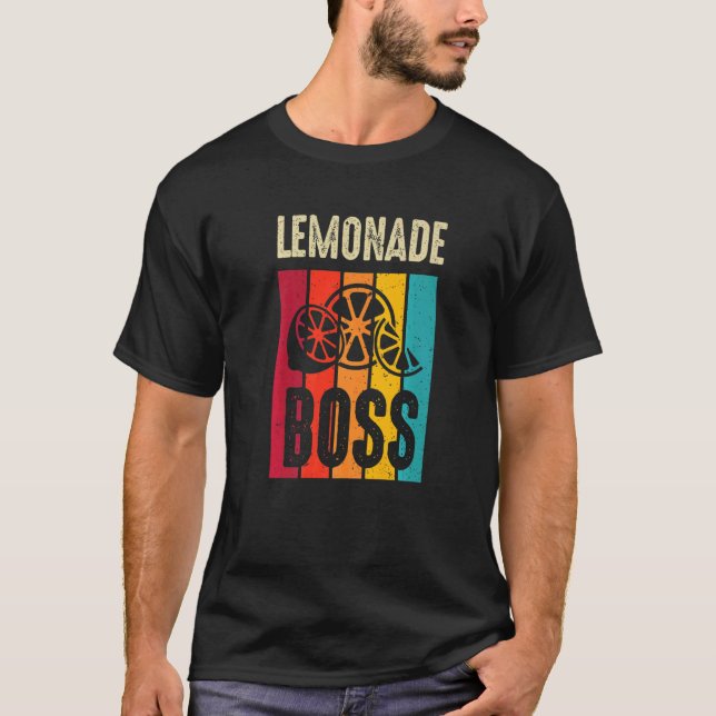 Camiseta Lemonade Boss Juice Stand 2 (Frente)