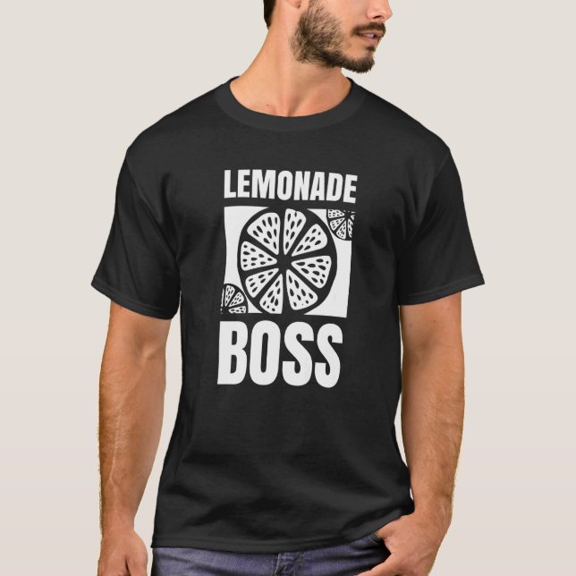 Camiseta Lemonade Boss Juice Stand 4 (Frente)