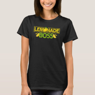 Camiseta Lemonade Boss Lemon Juice Summer Bebida
