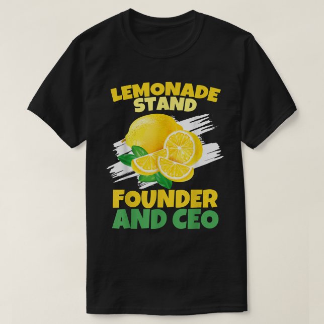 Camiseta Lemonade Crew Engraçado Presente para Crianças Lem (Frente do Design)