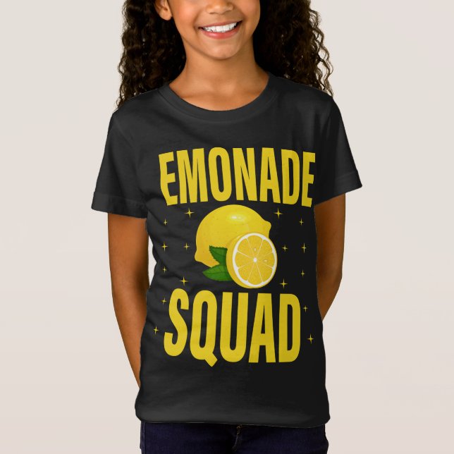 Camiseta Lemonade Crew Lemon Lover Lemonade Squad Summer Fr (Frente)