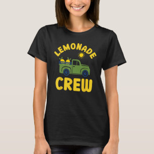 Camiseta Lemonade Crew Shirt Boss Lemon Juice Lover Verão
