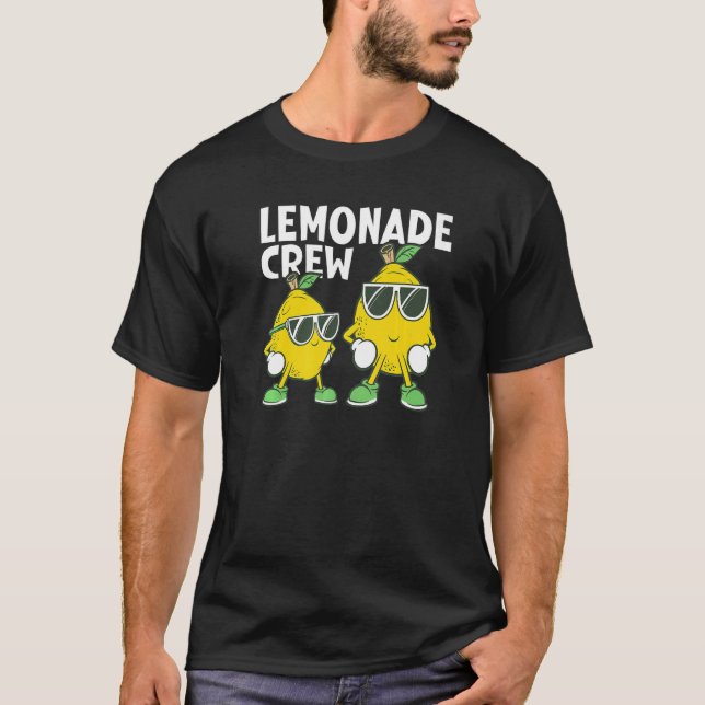 Camiseta Lemonade Dealer Lemonade Crew Lemonade Stand Boss (Frente)