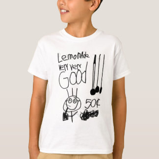 Camiseta LEmoNadE FOr SalE - sinal desenhado manualmente pa