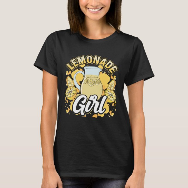 Camiseta Lemonade Girl Lemonade Stand Boss (Frente)