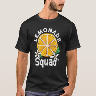 Camiseta Lemonade Lemonade Esquadrão Mulheres Crianças