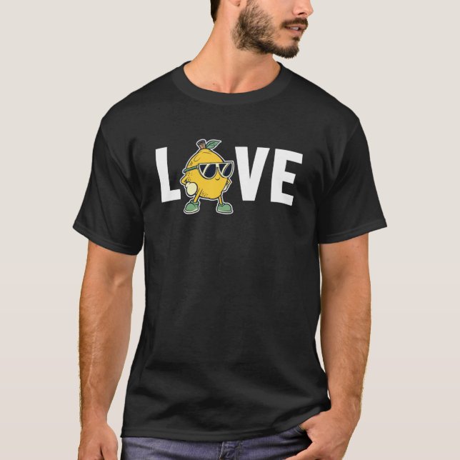 Camiseta Lemonade Love Cardboard Lemon Juice Business Lemon (Frente)