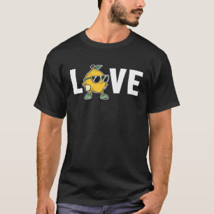 Camiseta Lemonade Love Cardboard Lemon Juice Business Lemon