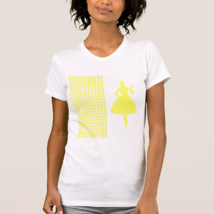 Camiseta Lemonade Modern Houndstooth c/ Fashion Silhouette