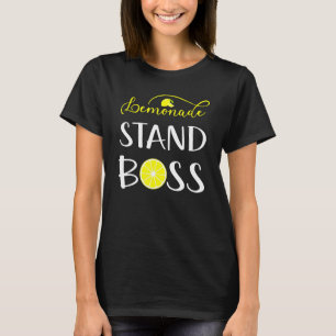 Camiseta Lemonade Stand Boss Ceo Lemon Crew Entrepreneu