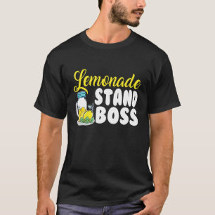 Camiseta Lemonade Stand Boss Juice Stand Lemonade