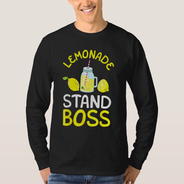 Camiseta Lemonade Stand Boss Lemon Juice (Frente)