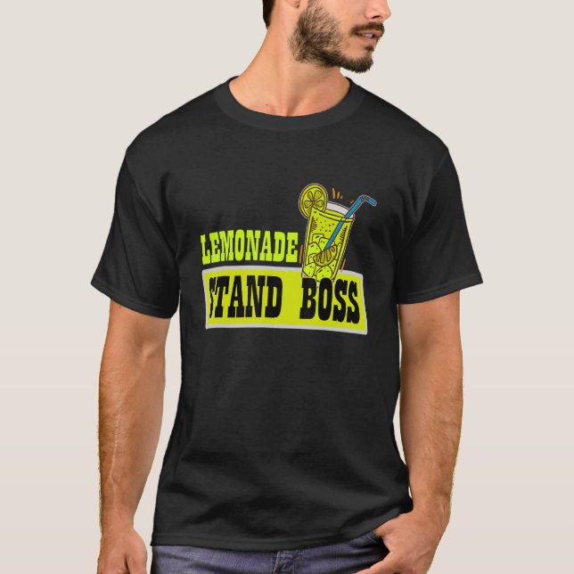 Camiseta Lemonade Stand Boss Lemon Juice Business (Frente)
