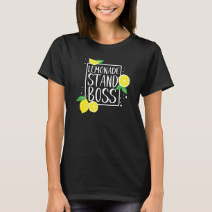 Camiseta Lemonade Stand Boss Lemon Juice Business