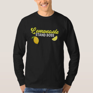 Camiseta Lemonade Stand Boss Lemon Juice Fruta
