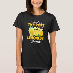 Camiseta Lemonade Stand Boss Lemon Juice Simplesmente O Mai