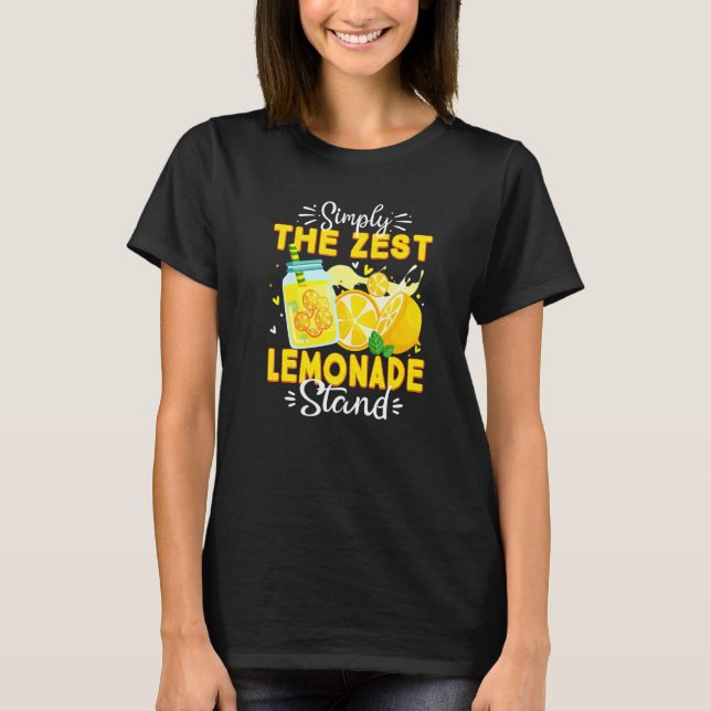 Camiseta Lemonade Stand Boss Lemon Juice Simplesmente O Mai (Frente)