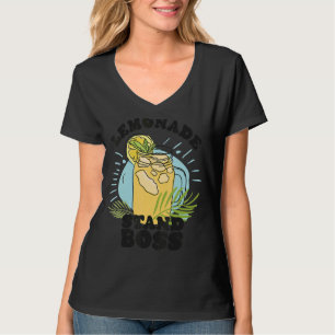 Camiseta Lemonade Stand Boss Lemon Juice Summer Drin