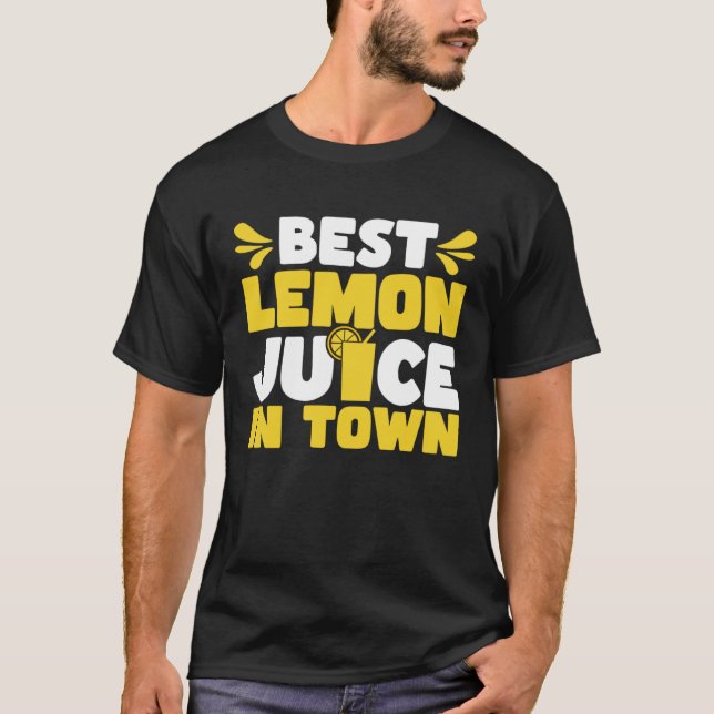 Camiseta Lemonade Stand Business Boss Sell Lemon Juice Crew (Frente)