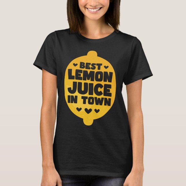 Camiseta Lemonade Stand Business Boss Sell Lemon Juice Crew (Frente)