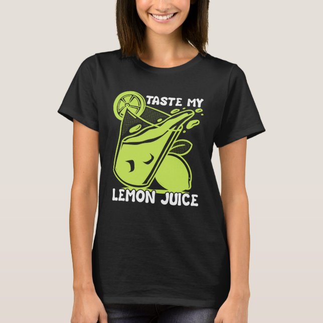 Camiseta Lemonade Stand Business Boss Sell Lemon Juice Crew (Frente)
