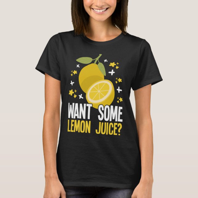 Camiseta Lemonade Stand Business Boss Venda Tripulação de S (Frente)