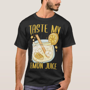 Camiseta Lemonade Stand Business Boss Venda Tripulação de S