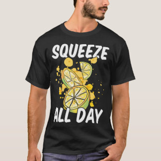 Camiseta Lemonade Stand Business Boss Venda Tripulação de S