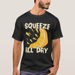 Camiseta Lemonade Stand Business Boss Venda Tripulação de S