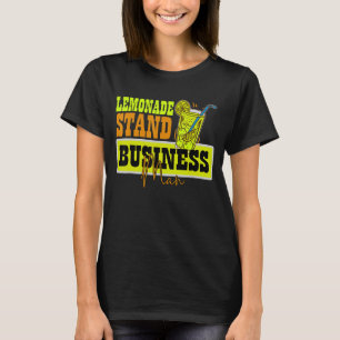 Camiseta Lemonade Stand Businessman Lemon Juice Business
