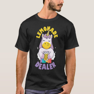 Camiseta Lemonade Stand Dealer Empreendedor Crianças do Uni