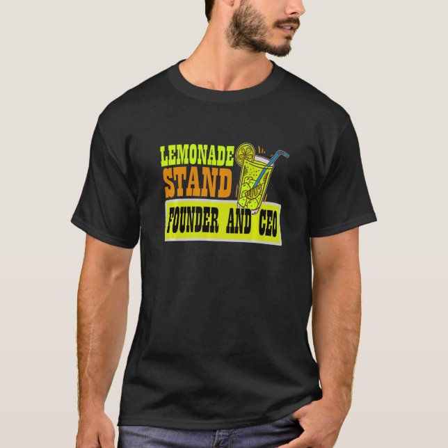 Camiseta Lemonade Stand Founder E Ceo Lemon Juice Busine (Frente)