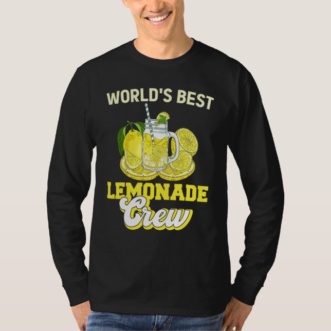 Camiseta Lemonade Stand Lemon Juice Store Staff Citrus Staf (Frente)