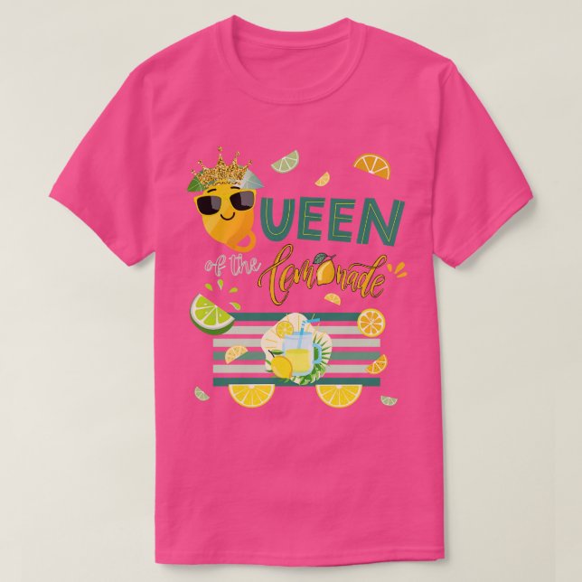 Camiseta Lemonade Stand National Lemon Juice Day (Frente do Design)