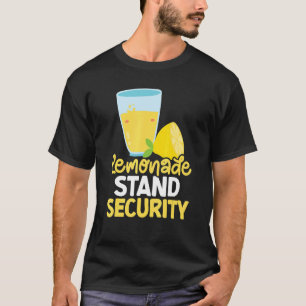 Camiseta Lemonade Stand Security Ice Lemon Juice Lemonade C