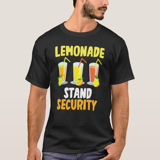 Camiseta Lemonade Stand Security Lemon Juice (Frente)